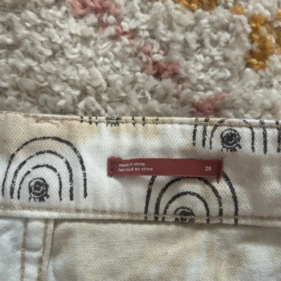 Anthropologie printed mini shorts 29‎ - Picture 4 of 6
